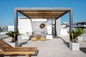 Penthouse apt with ocean view, Estepona